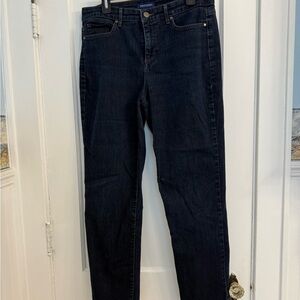 J43 Bandolino Dark Indigo Straight Leg Jeans